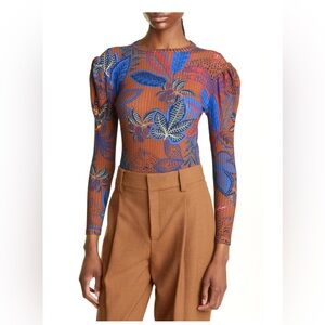 Farm Rio Jungle Foliage Bodysuit - Medium